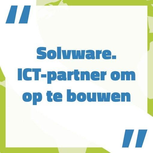 Solvware. ICT Partner om op te bouwen