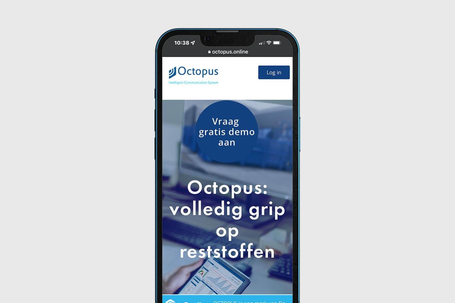 homepage octopus.online (mobiel)